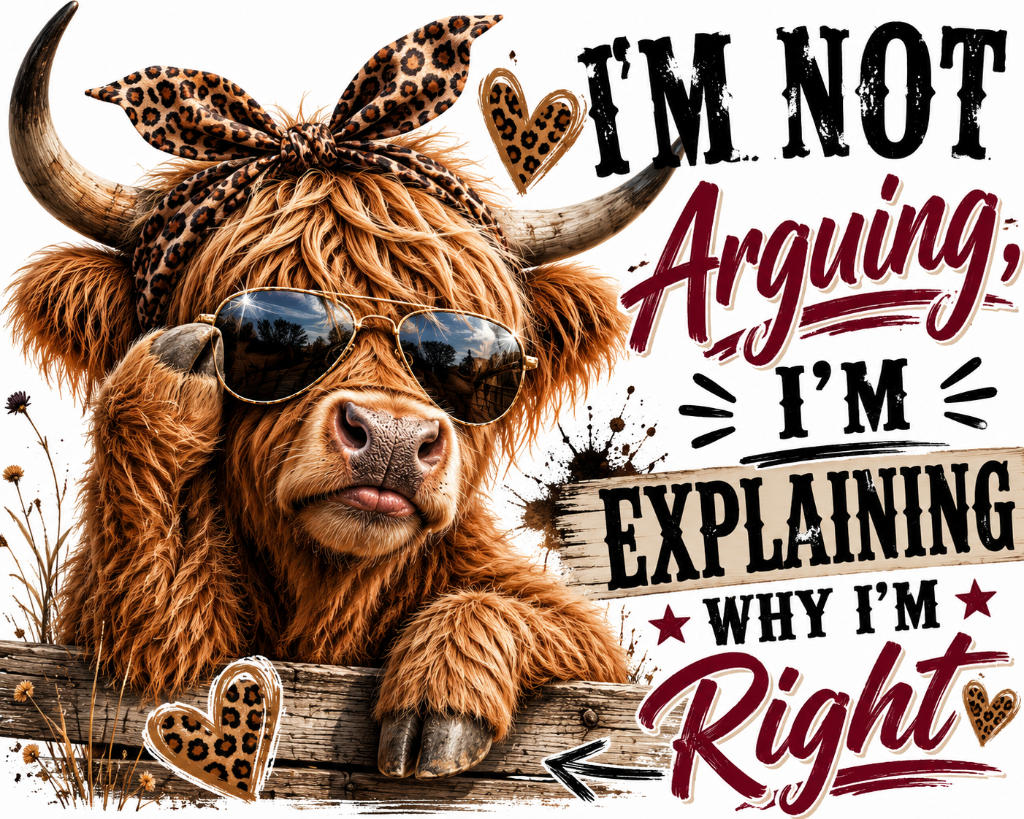 I'M NOT Arguing, I'M EXPLAINING