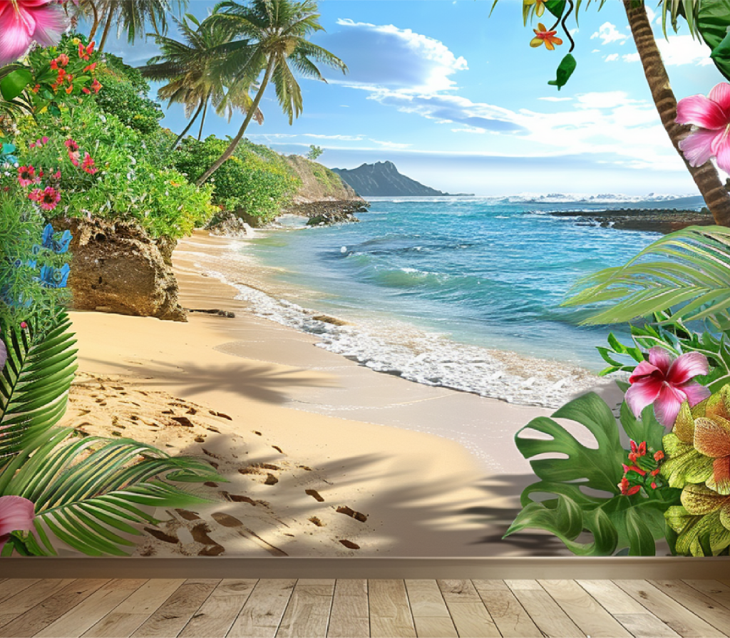 Tropical Paradise Beach View