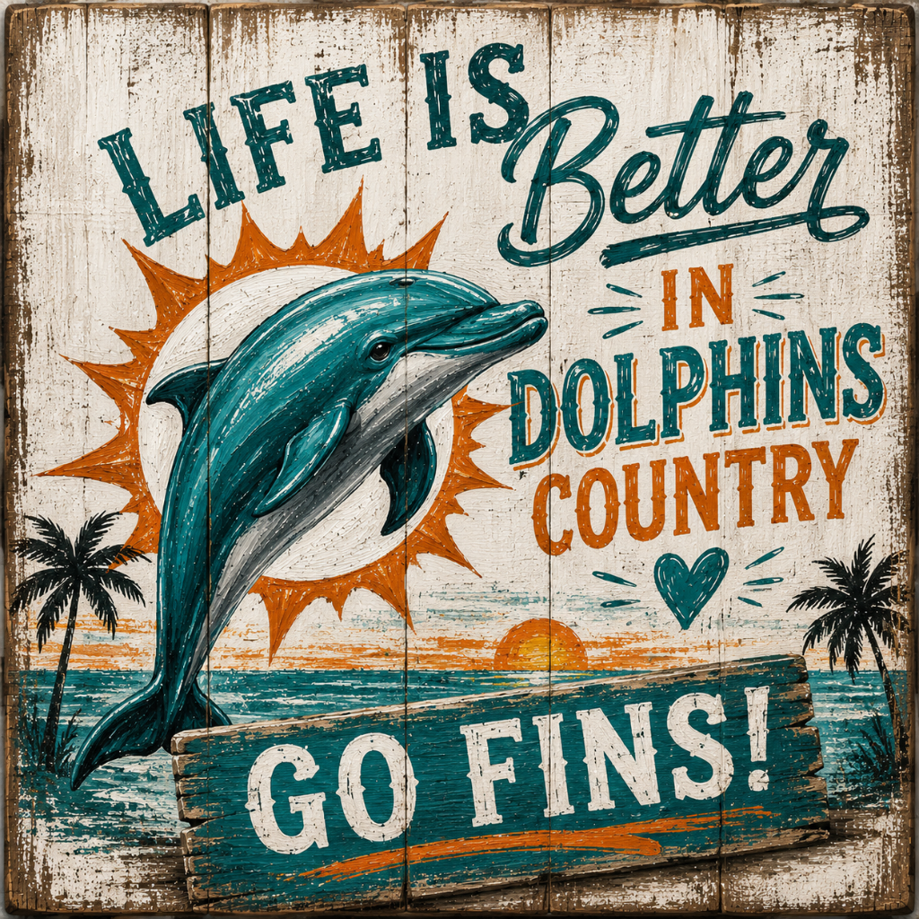 Life is Better in Dolphins Country