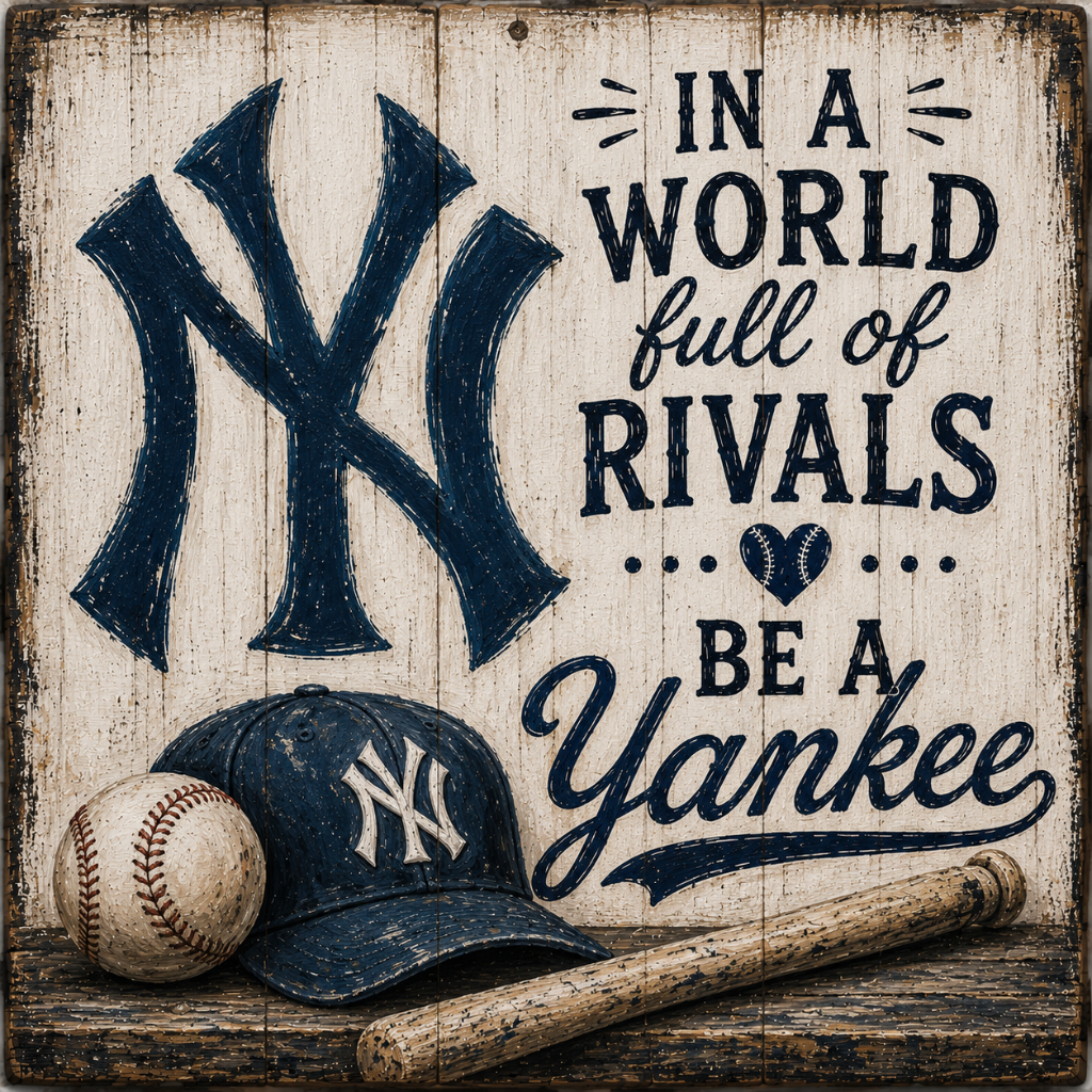 In a World Full of Rivals Be a Yankee