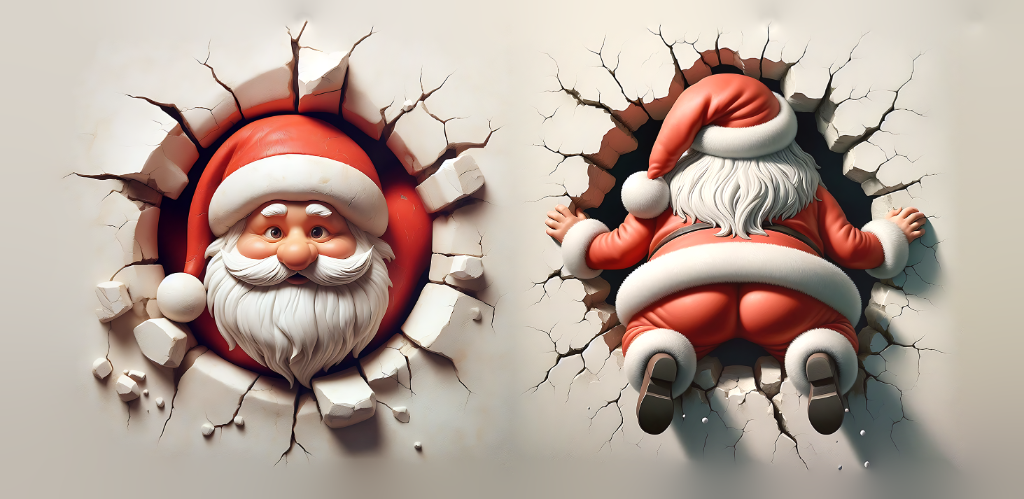 Santa Claus Wall Breakout