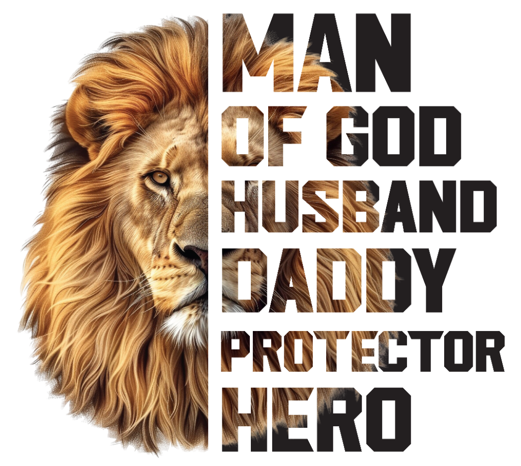 Man of God Husband Daddy Protector Hero design on tshirt