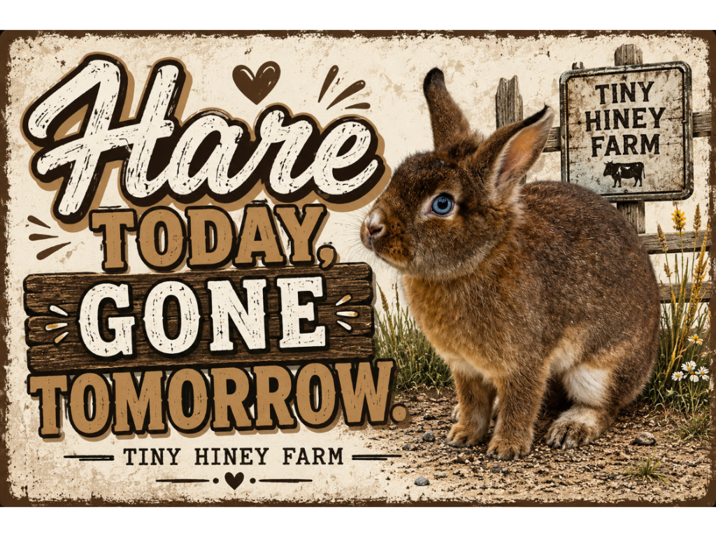 Hare Today, Gone Tomorrow