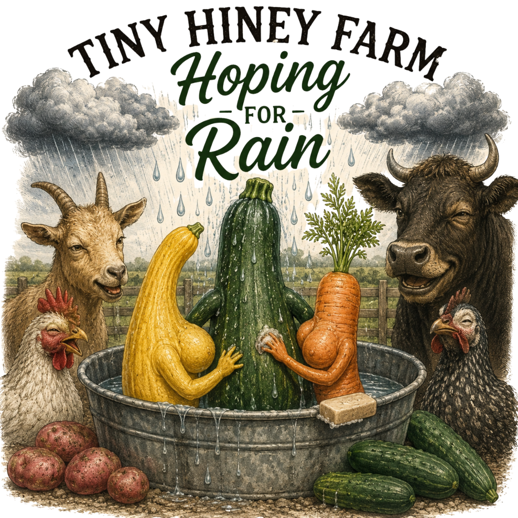 Tiny Hiney Farm Hoping For Rain