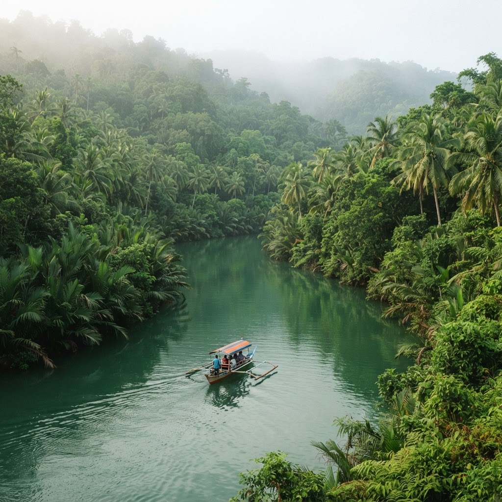 Loboc River and the Countryside