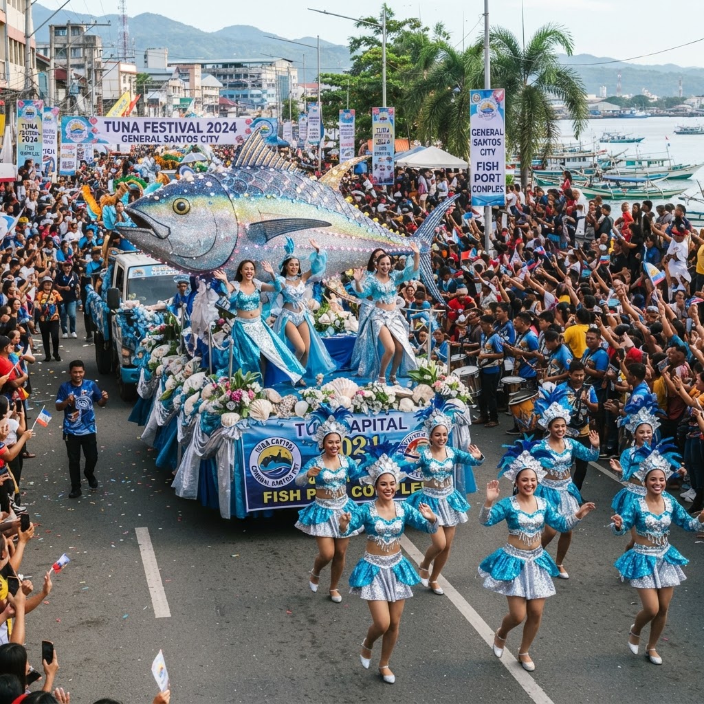 Tuna Festival parade floats in General Santos City