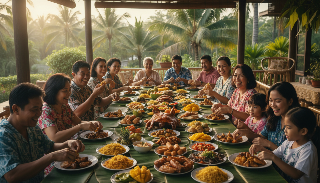 Filipino hospitality and food