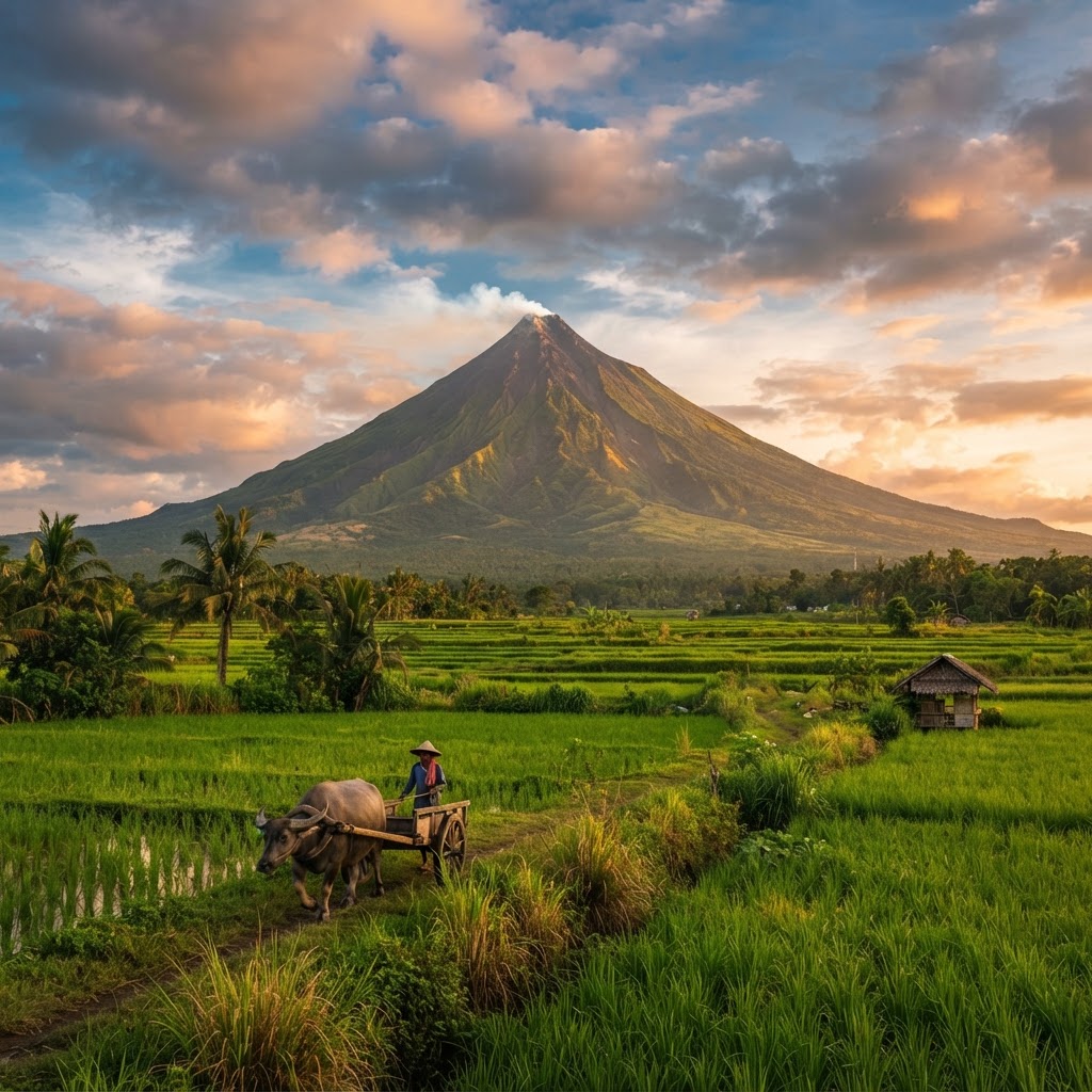 Albay (Mayon Volcano) landscape