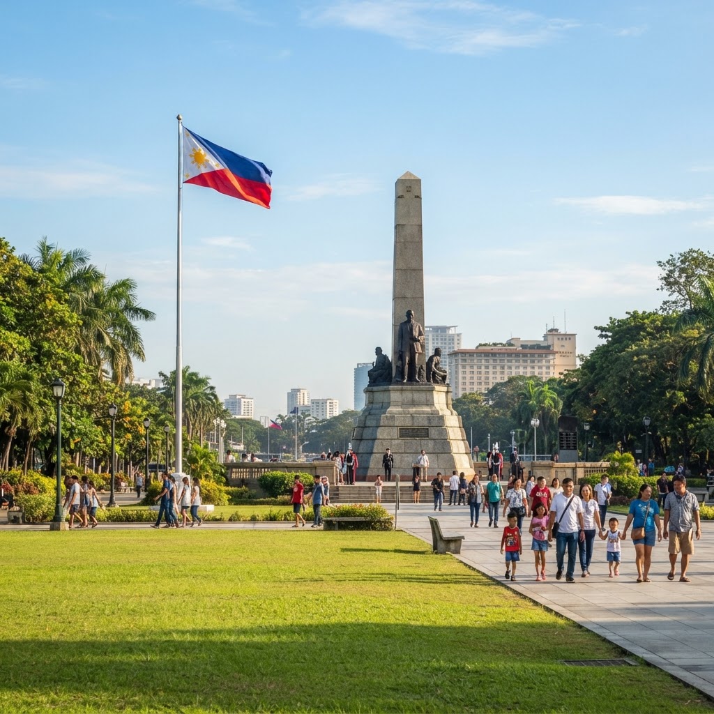 Rizal Park and the National Museum Complex