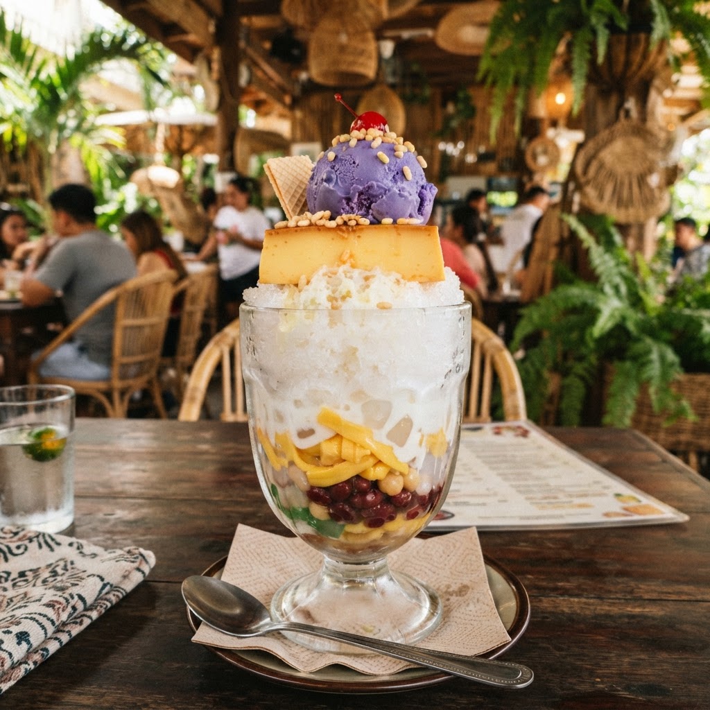 Halo-halo dessert