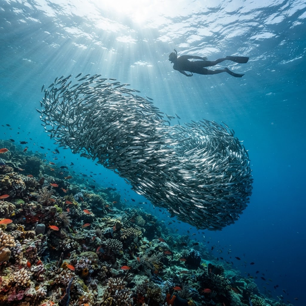 Moalboal Sardine Run