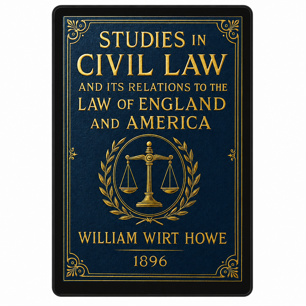Studies in Civil Law and Its Relation to English and American Law (1896) — eBook — digital eBook