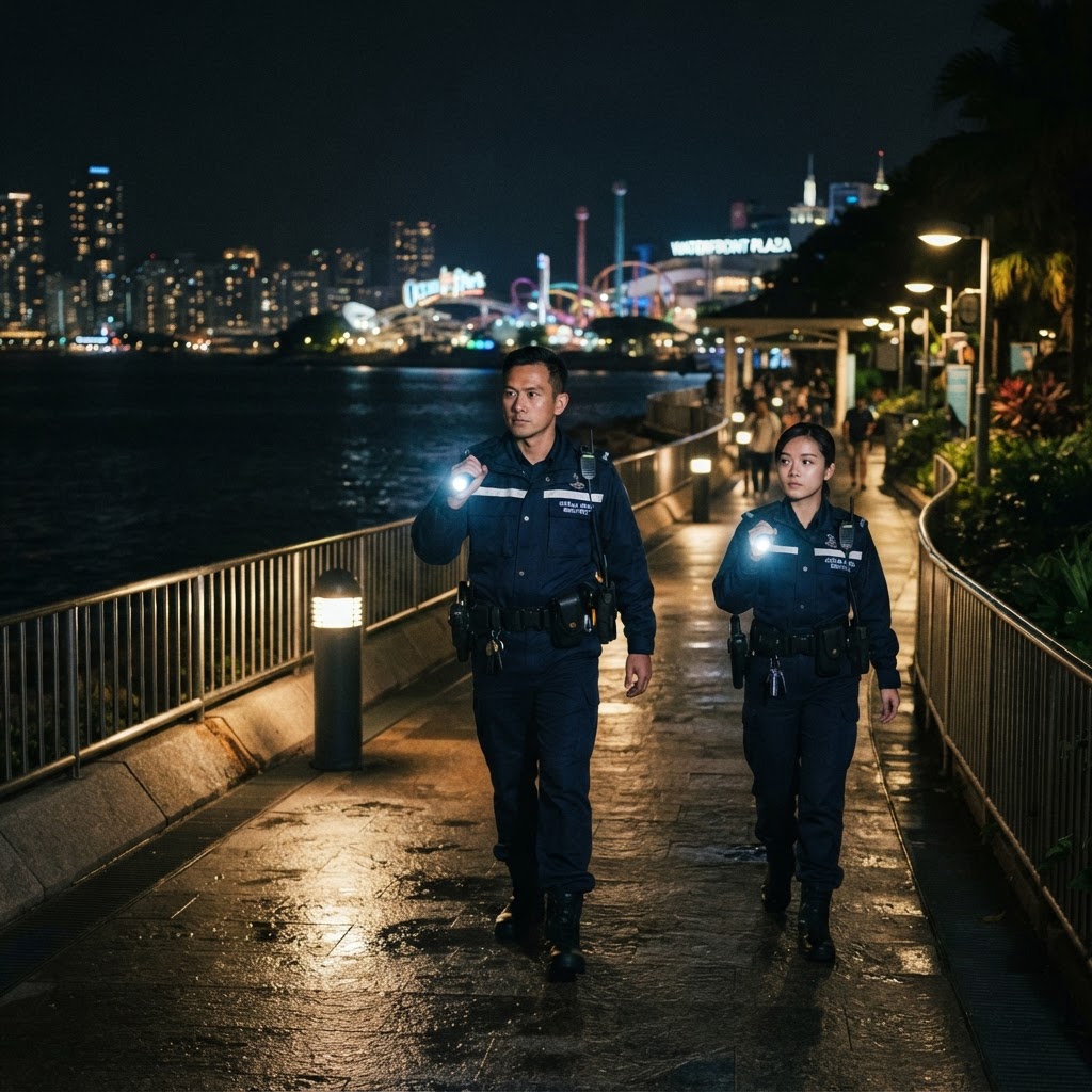 夜間巡邏實地活動