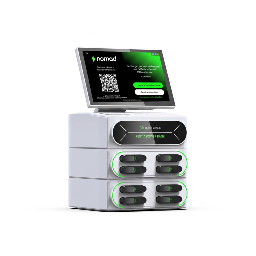 Station 8 batteries — white — vue 2