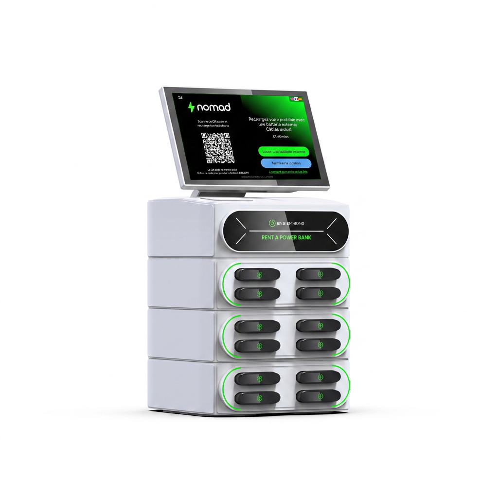 Station 12 batteries — white — vue 2
