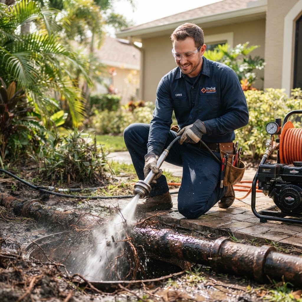 Hydro Jetting vs. Snaking: What’s Best for Florida Drains?