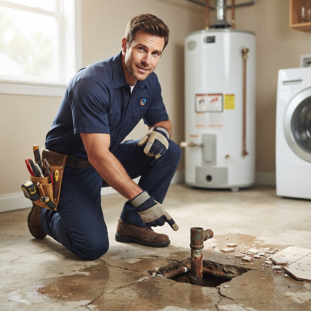 How do I know if I have a slab leak in my Florida home?