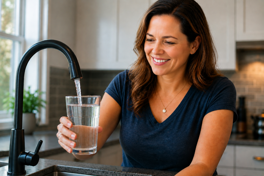 Completed Whole House Water Filtration project in Sarasota — Whole House Water Filtration — Before & After