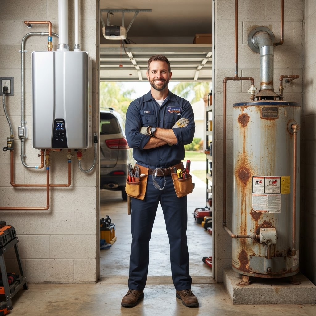 Tankless vs. Tank Water Heaters: Which Is Right for Your Florida Home?