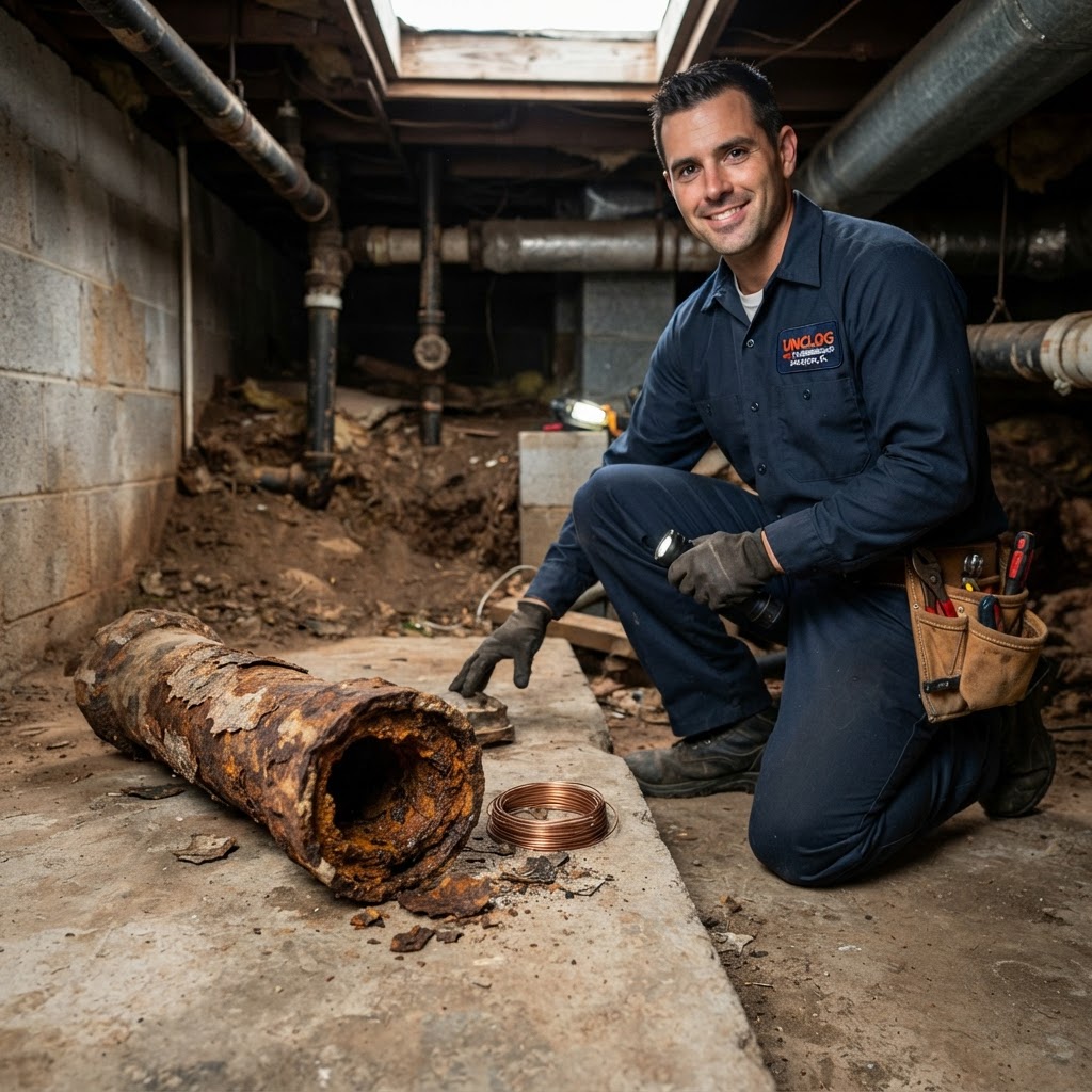 Cast Iron Pipe Replacement in Sarasota Homes Built Before 1985