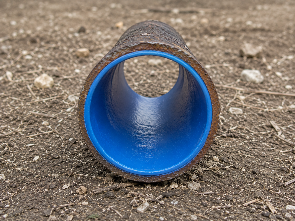 Completed Trenchless Pipe Lining (CIPP) project in Sarasota — Cast Iron Pipe CIPP Lining — Before & After