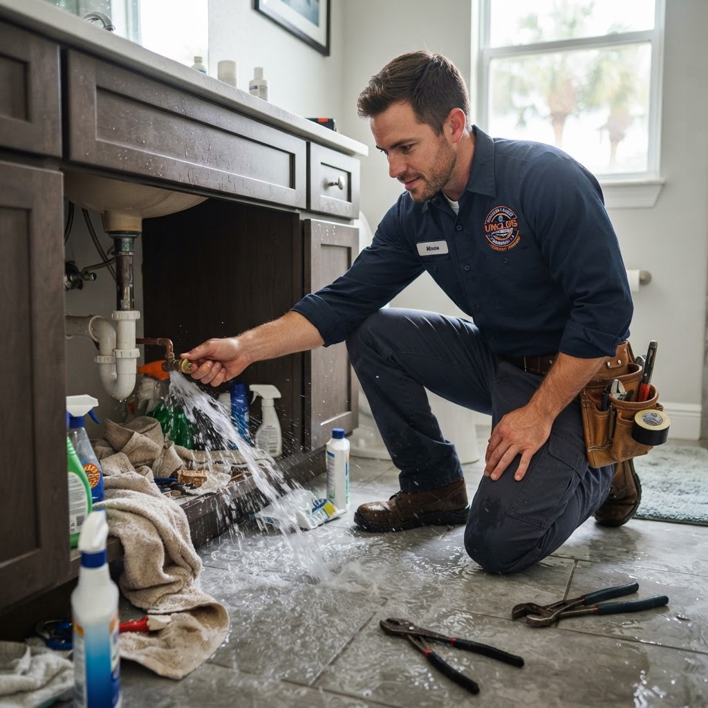 Emergency Plumbing in Sarasota: What to Do in the First 15 Minutes