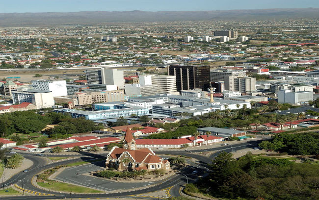 Namibia, Windhoek, Field photo Kernel