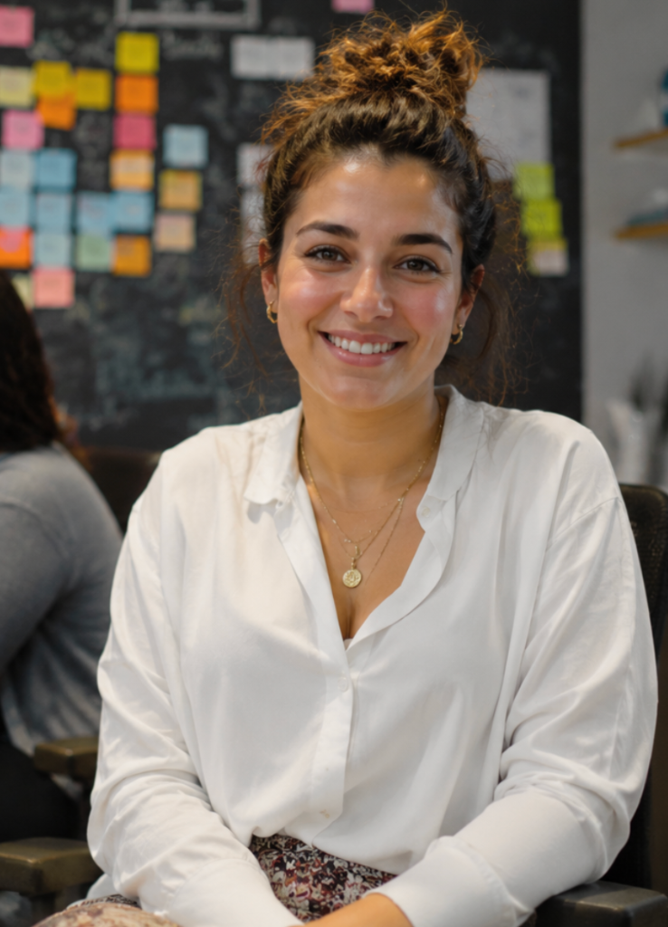 Portrait of Salma El Amrani, Customer Success Manager in Casablanca