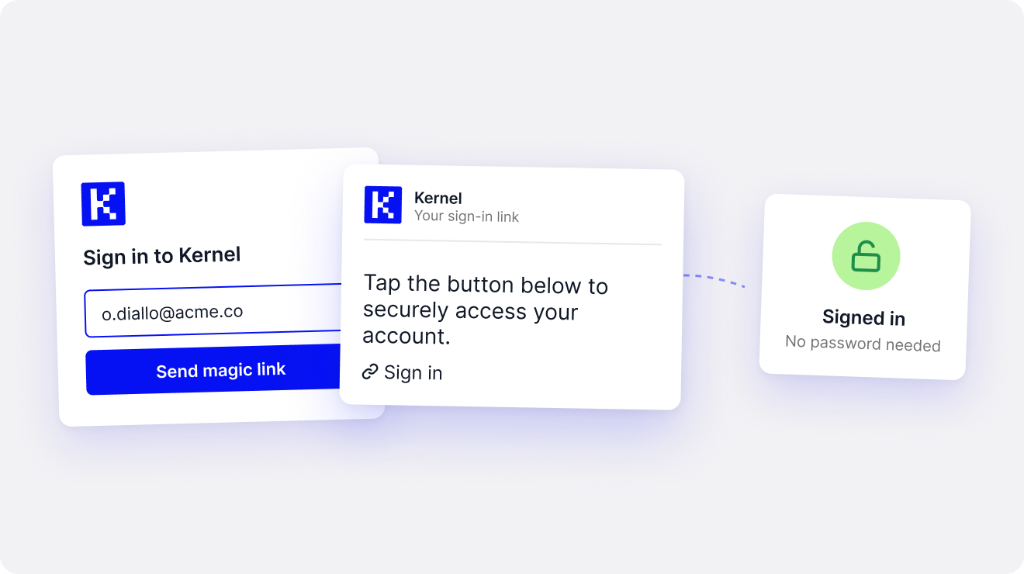 Authentication overhaul: magic link, reset password, route guards