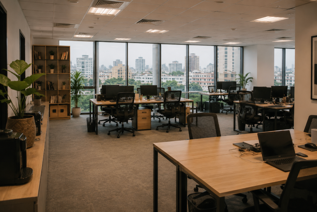 Partner floor, panoramic view