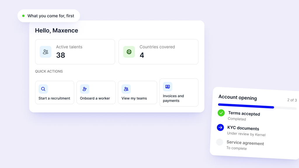 The client dashboard, rebuilt