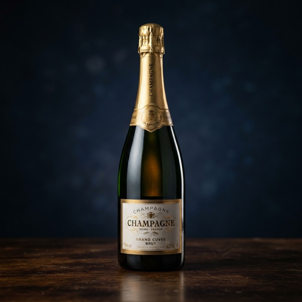 Bouteille de champagne 75cl