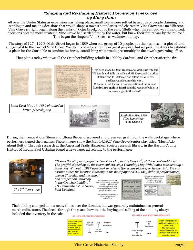 Newsletter page 2