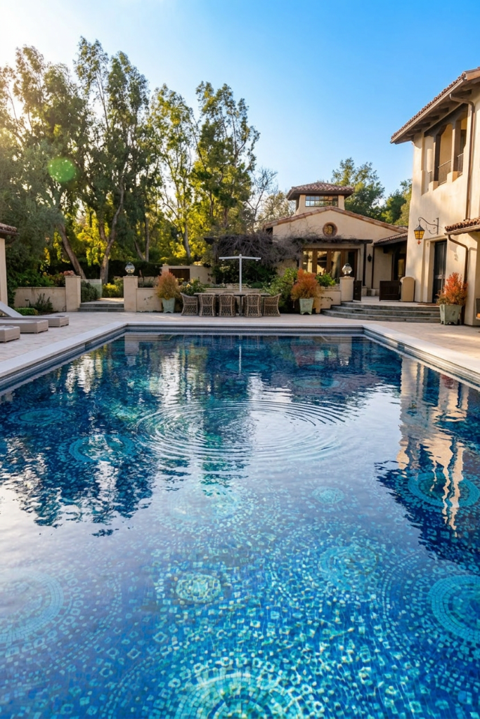 Luxury Pool Tile & Spa Finishes