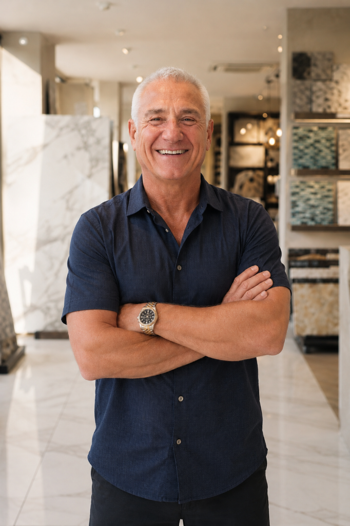 Sandro, founder and master installer at Tile Artisans Inc.