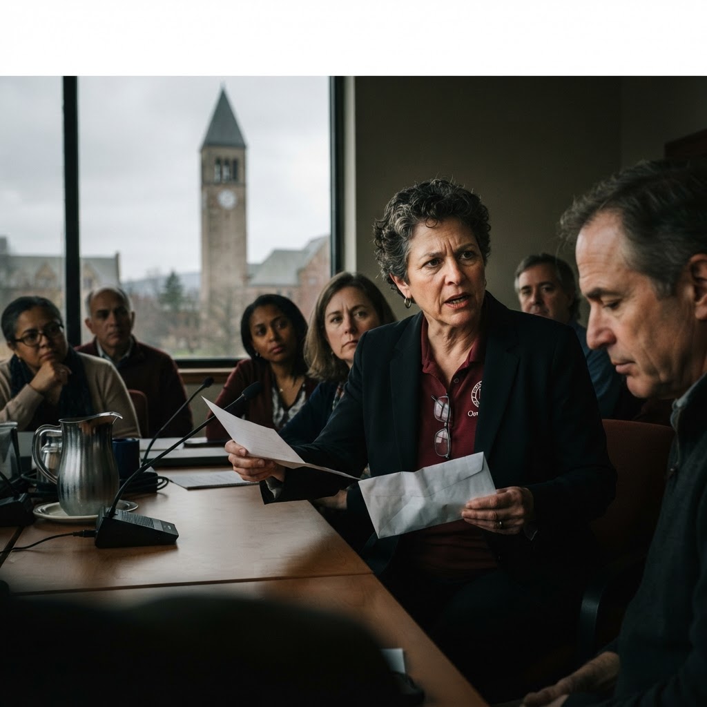 Cornell faculty member alleges "silencing of Jane Doe's voice"