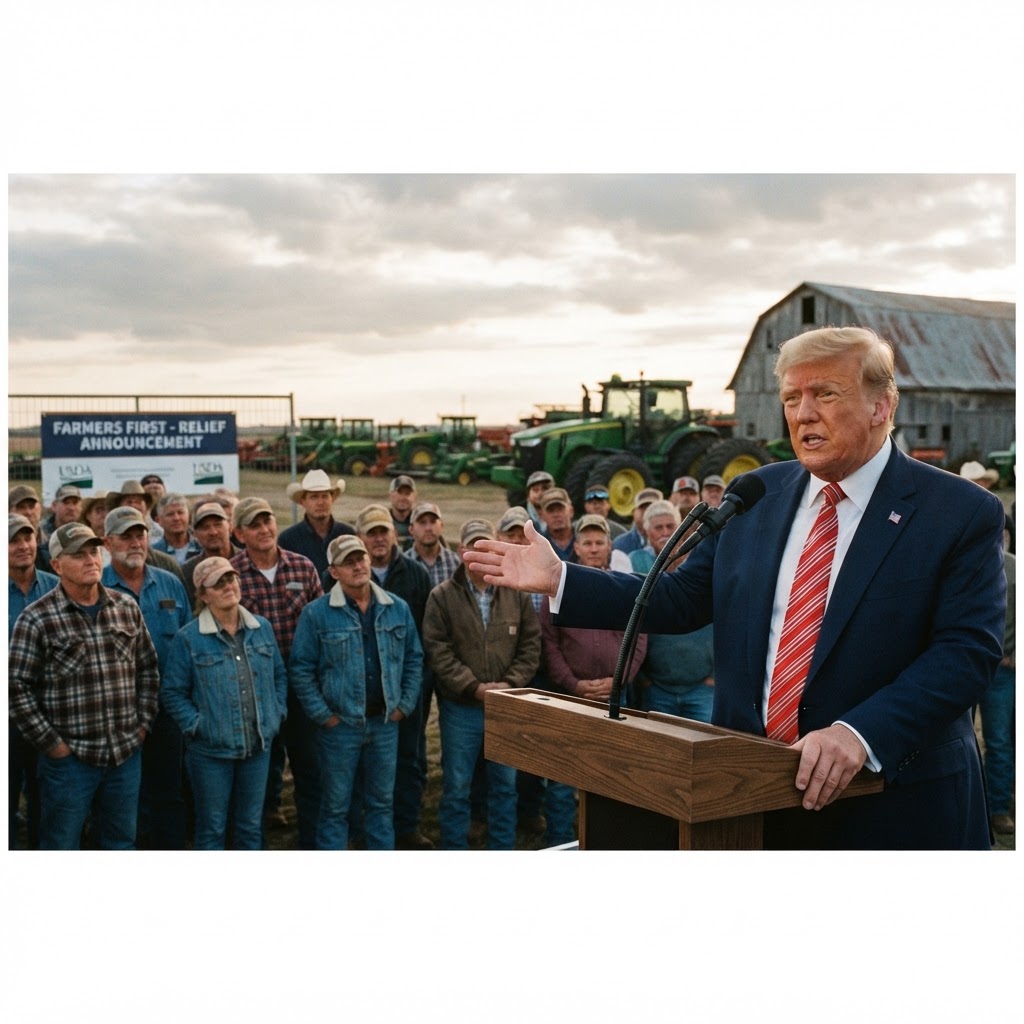 Trump announces $8 billion in diesel relief for U.S. farmers