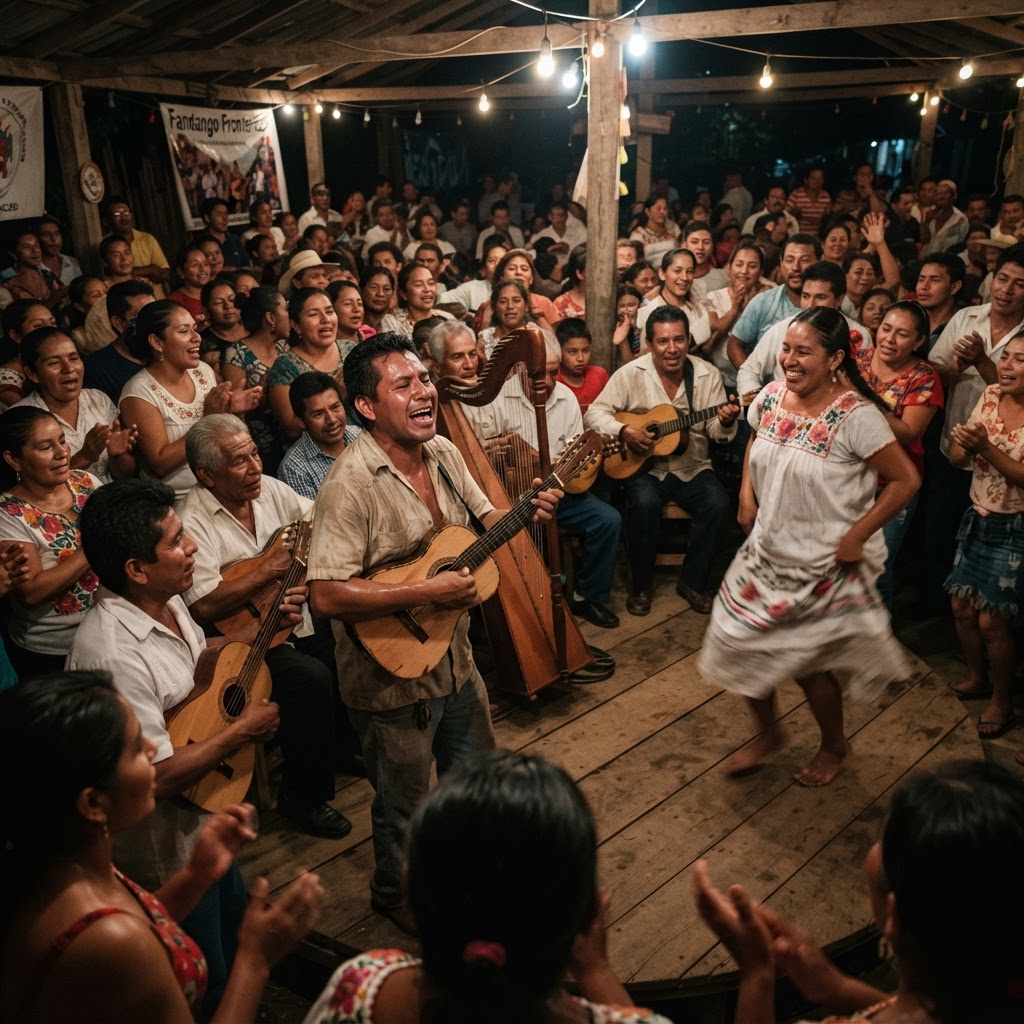 Playing 'La Bamba' for an hour? Must be a Mexican fandango!