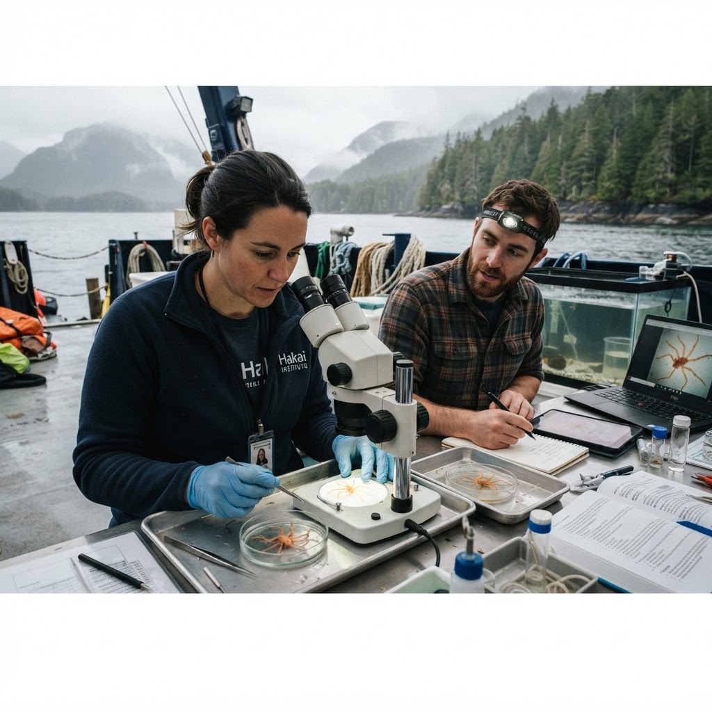Scientists discover two new species of sea spiders along Canadian coastline