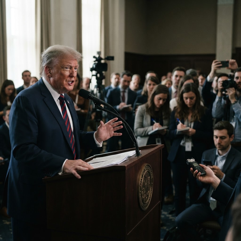 Trump says U.S. will pay fraud whistleblowers, and he'll decide who is paid
