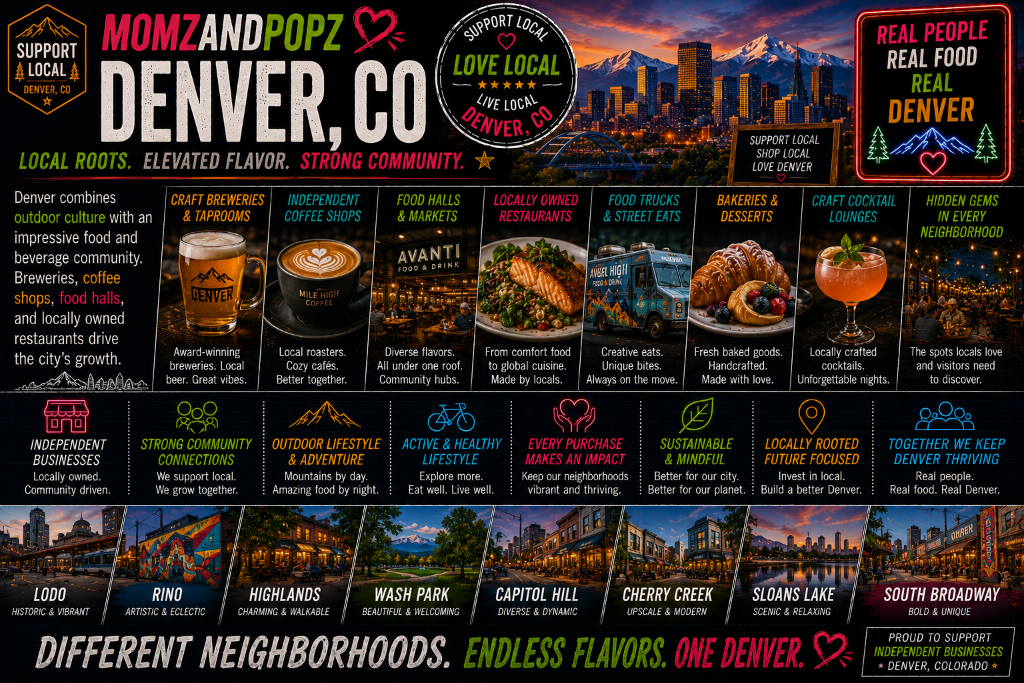 Momz & Popz Denver — Different Neighborhoods, Endless Flavors, One Denver