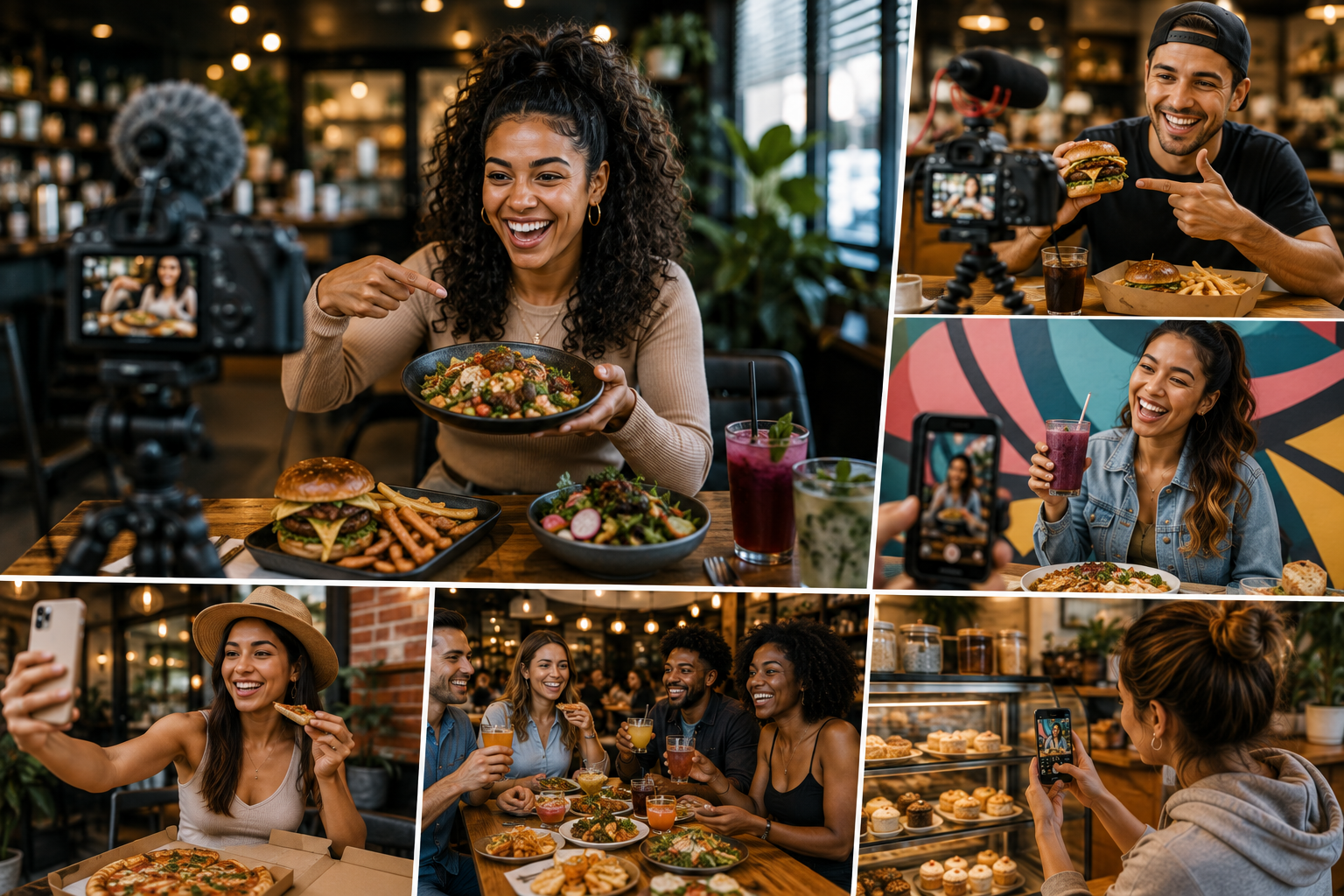MOMZANDPOPZ Influencers Plus creators making food content