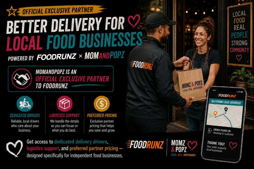 FoodRunz Delivery Partner Program - Better Delivery for Local Food Businesses