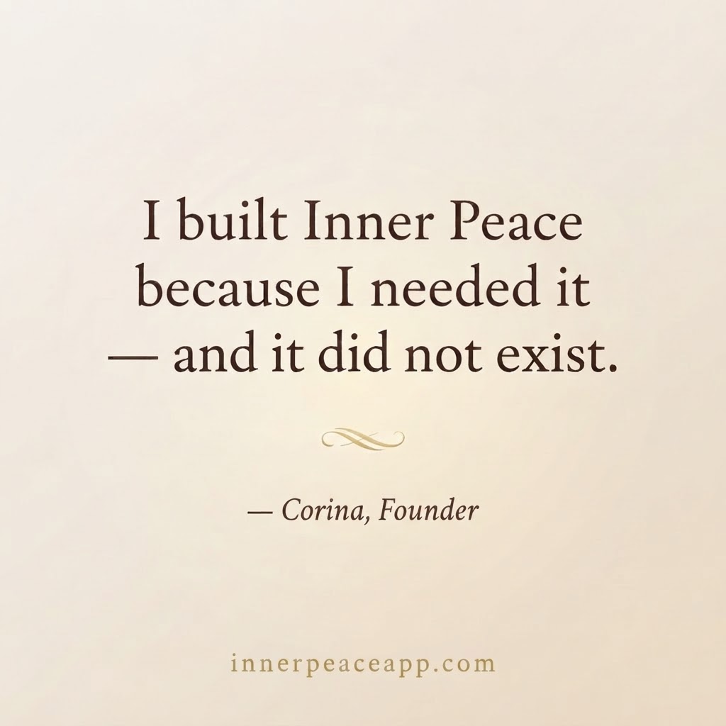 "I built what I needed" — Origin Story Post
