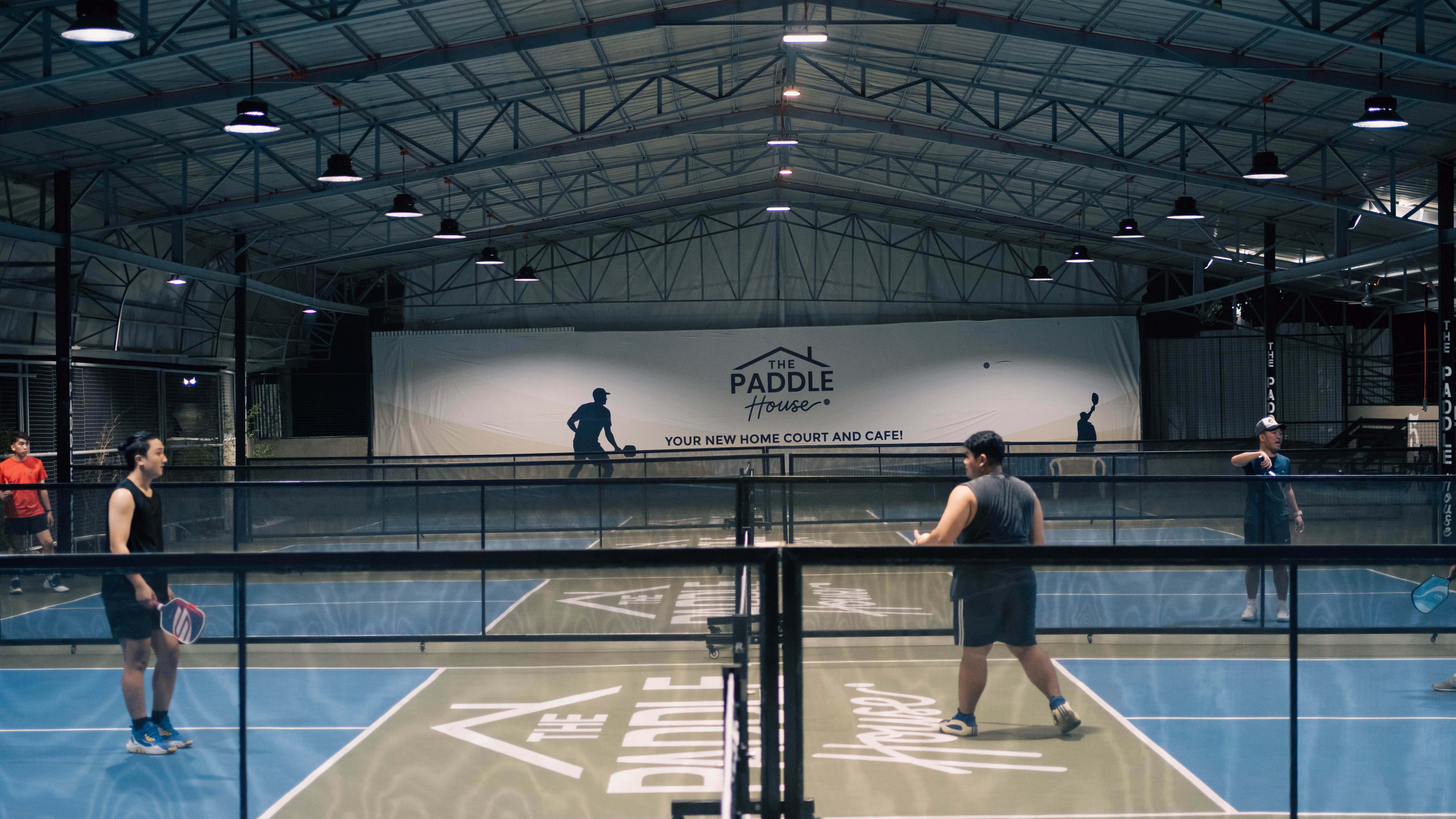 The Paddle House indoor courts