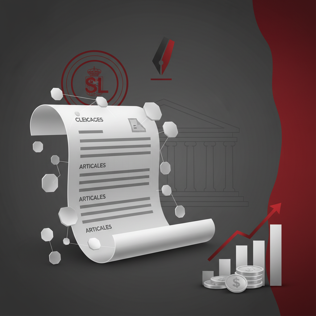 Imagen de portada: Redactar Estatutos de SL: Cláusulas Críticas y Estrategia Fiscal