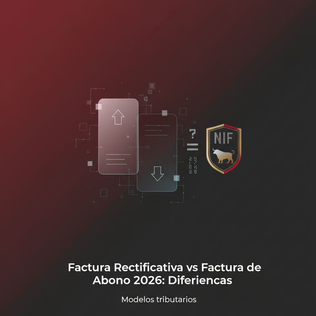 Imagen de portada: Factura Rectificativa y de Abono 2026: Guía Fiscal para Empresas