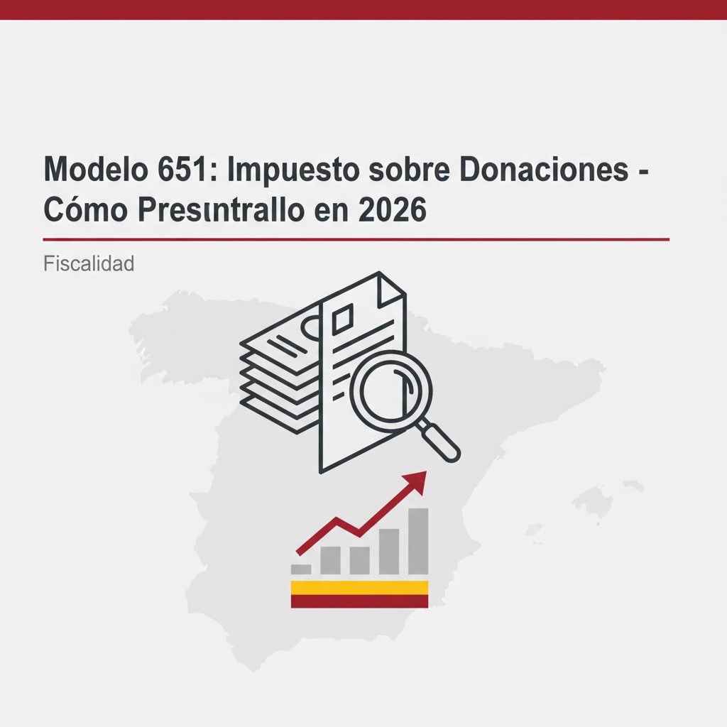 Imagen de portada: Modelo 651: Guía Técnica para la Liquidación de Donaciones en 2026