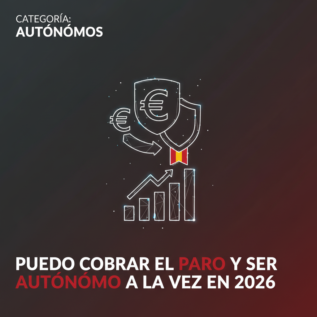 Imagen de portada: Compatibilidad de Paro y Autónomo en 2026: Guía Fiscal