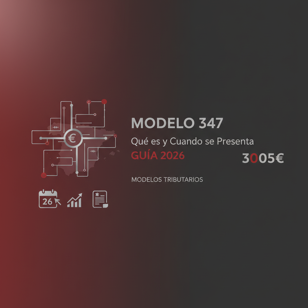 Imagen de portada: Modelo 347: Qué es y Cuándo se Presenta (3005€). Guía 2026